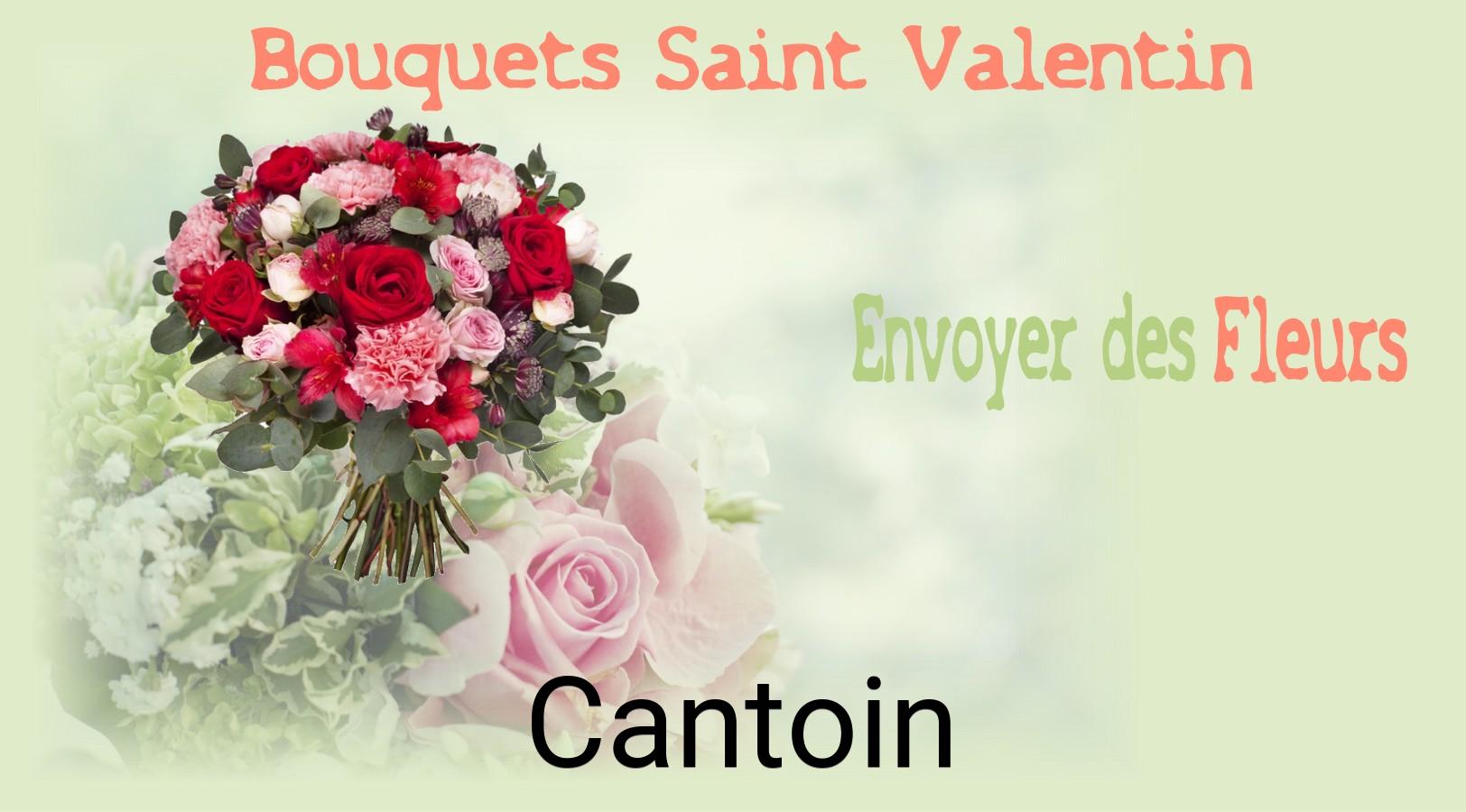 Roses de Saint-Valentin livrées à Cantoin
